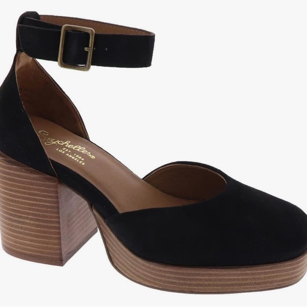Seychelles Black Heels